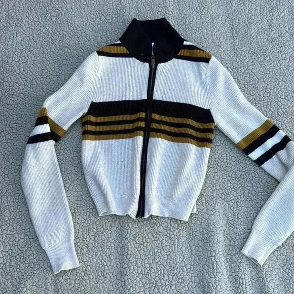 BDG Urban outfitters cream striped sweater - Picture 6 of 9